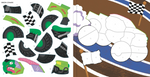 Load image into Gallery viewer, Activity Book - Color By Sticker Monster Trucks
