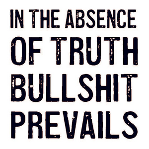 Wood Coaster - In the Absence of Truth