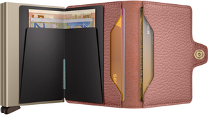 Twinwallet - Pebble Rose