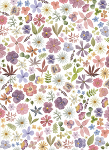 Tea Towel Maison - Fleurs Pressées v2