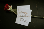 Load image into Gallery viewer, W&amp;C Cards - Happy Valentine's Day (gold)
