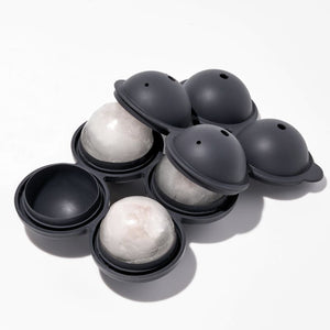 W&P Design Ice Tray - Sphere Charcoal