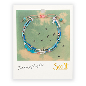 Scout Bracelet - Mixed Media Turquoise