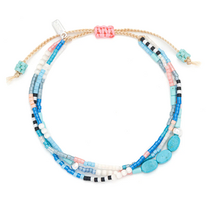 Scout Bracelet - Mixed Media Turquoise