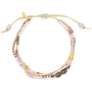 Scout Bracelet - Mixed Media Labradorite
