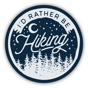 Sticker - I'd Rather Be Hiking