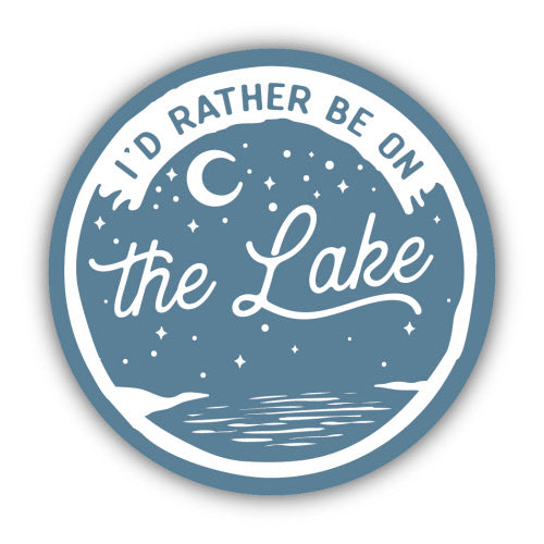 Sticker - I'd Rather Be on the Lake
