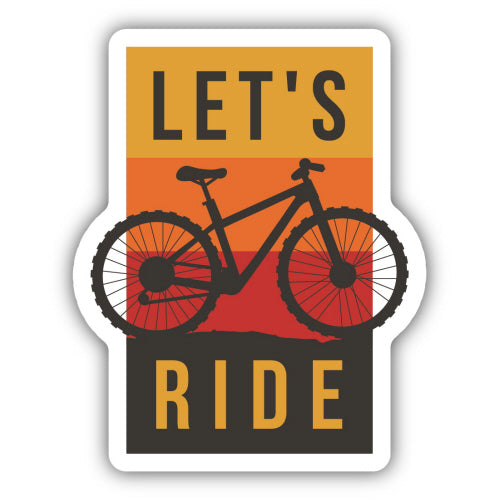 Sticker - Let's Ride