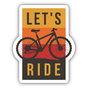 Sticker - Let's Ride