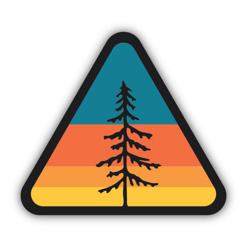 Sticker - Triangular Tree Patch
