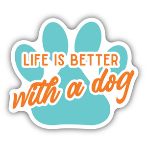 Sticker - Dog Paw Print