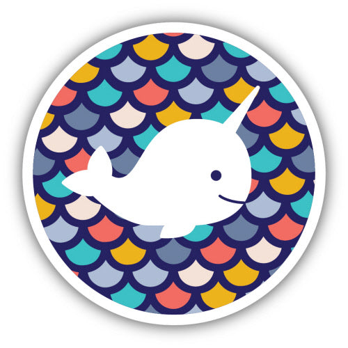 Sticker - Rainbow Scale Narwhal