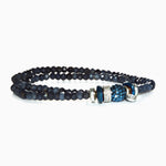 Load image into Gallery viewer, H&amp;B Bracelet - Sparkle Ball™ Double Wrap Midnight
