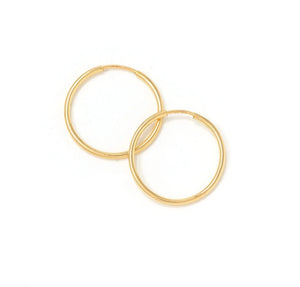 Gold-Filled Hoops - 20mm Infinity