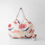 Load image into Gallery viewer, Shupatto Bag - Large Hagire (Pink Print)

