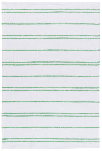 Tea Towel - Green Stripes