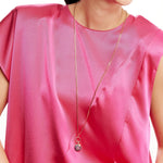 Load image into Gallery viewer, H&amp;B Necklace - Debut Sparkle Toggle Front
