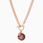 Load image into Gallery viewer, H&amp;B Necklace - Petal Sparkle Toggle Front LE
