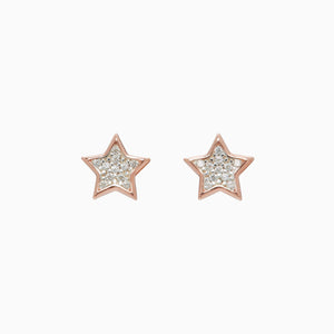 H&B Mini Pavé Stud Earrings