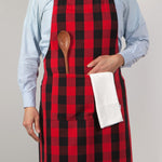 Load image into Gallery viewer, Adult Apron - Chef Buffalo Check
