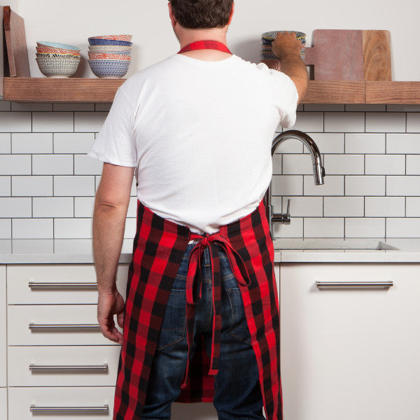 Adult Apron - Mighty Buffalo Print