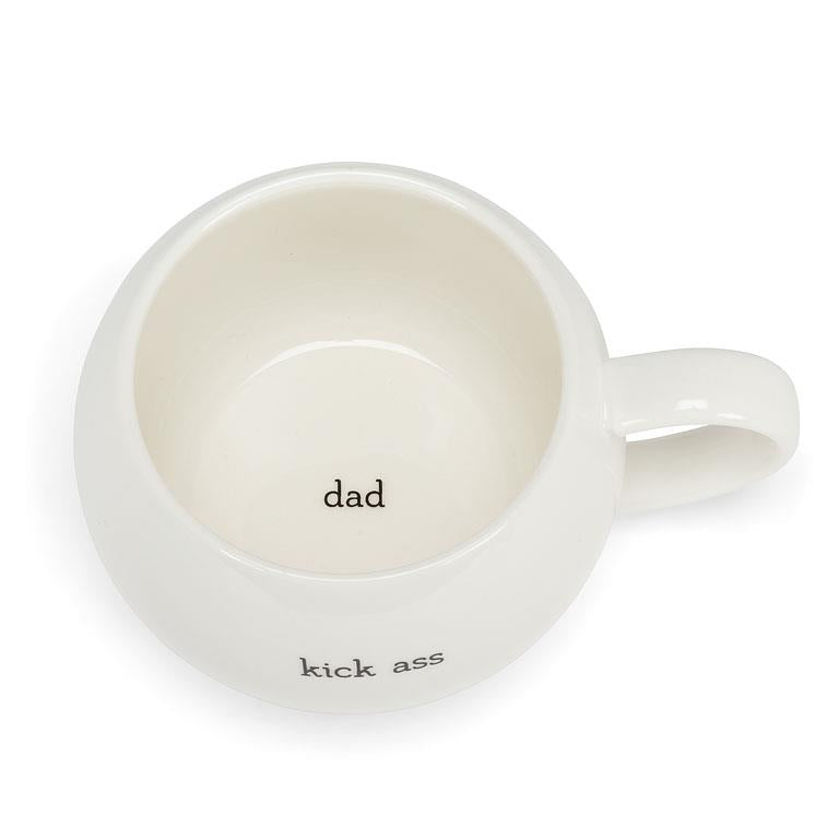 Mug - (Round) Kick Ass Dad