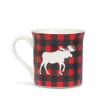 Load image into Gallery viewer, Mug - Buffalo Check Moose
