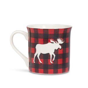 Mug - Buffalo Check Moose