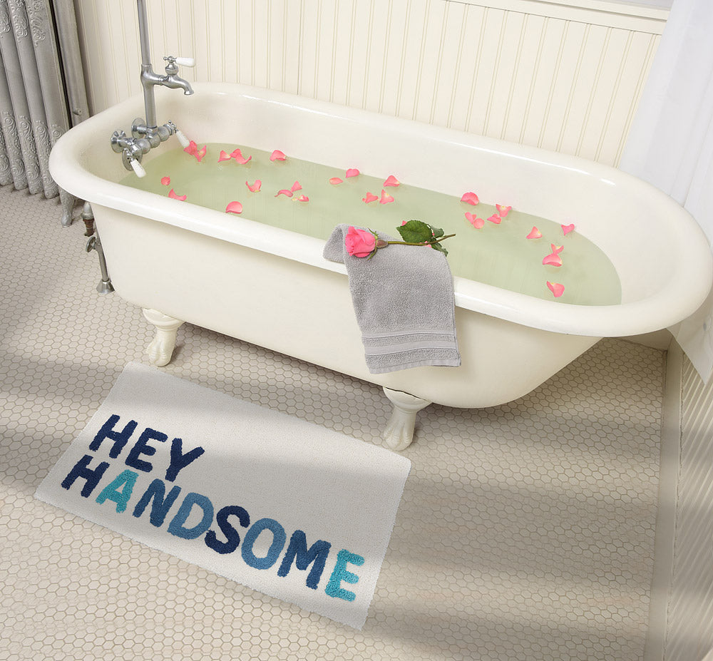 Bath Mat - Hey Handsome