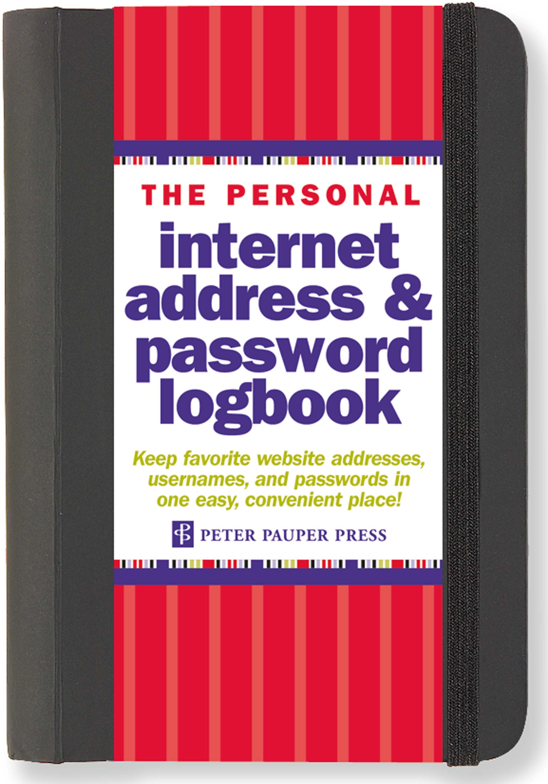 Journal - Password Logbook Black