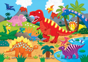 Kids Floor Puzzle - Dinosaurs 48pc