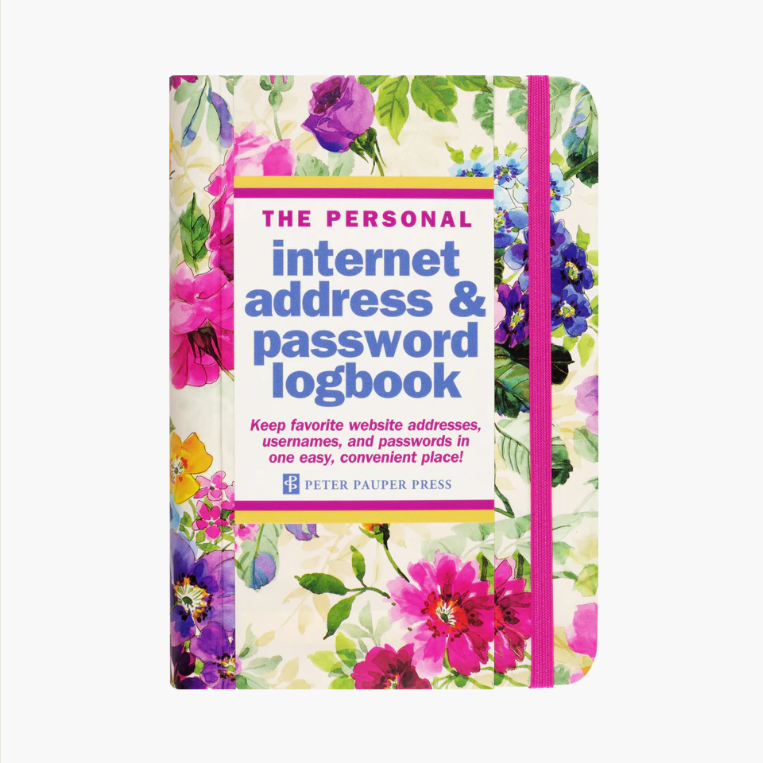 Journal - Password Peony Garden