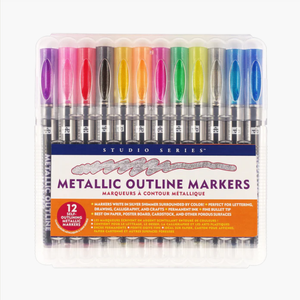 Studio Series - Metallic Outline Marker s/12