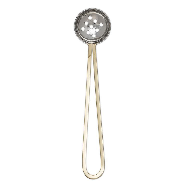 Olive Spoon - 7” Loop Gold