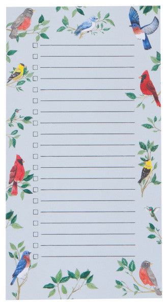 Notepad - List Birdsong