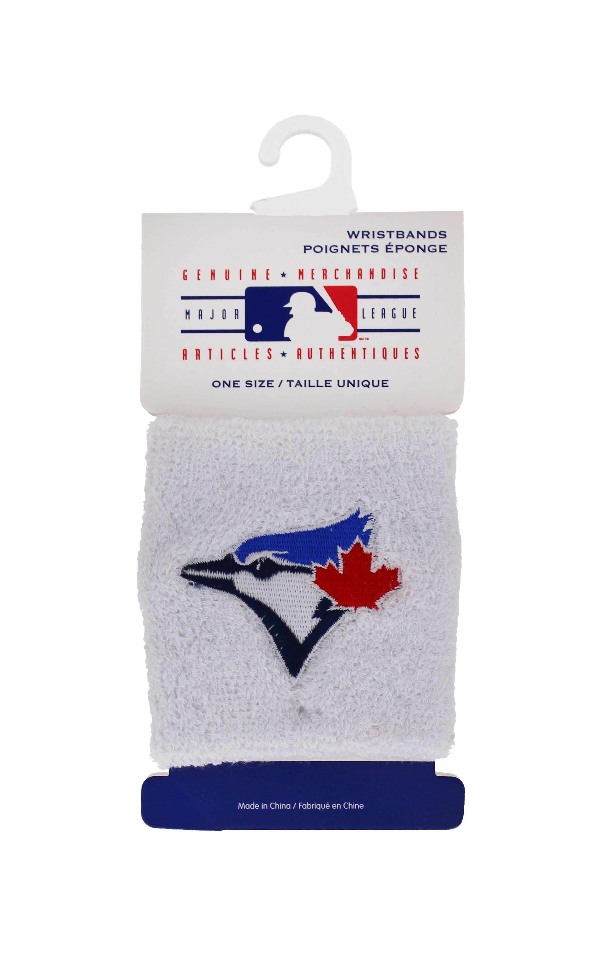 Blue Jays Accessories - Wristbands White s/2