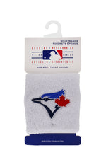 Load image into Gallery viewer, Blue Jays Accessories - Wristbands White s/2
