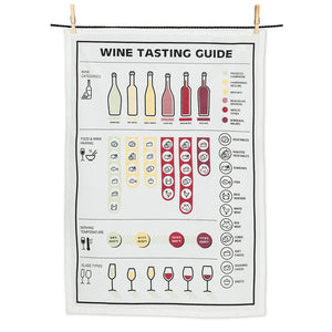 Tea Towel - Wine Tasting