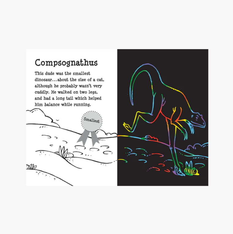 Scratch & Sketch - Dino Dudes