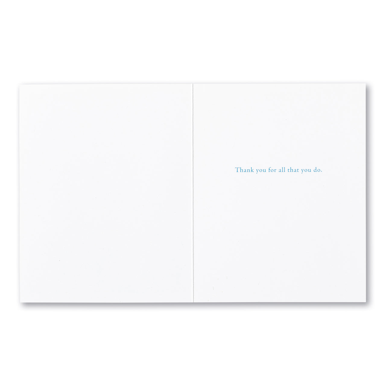 Thank You Card - One Person