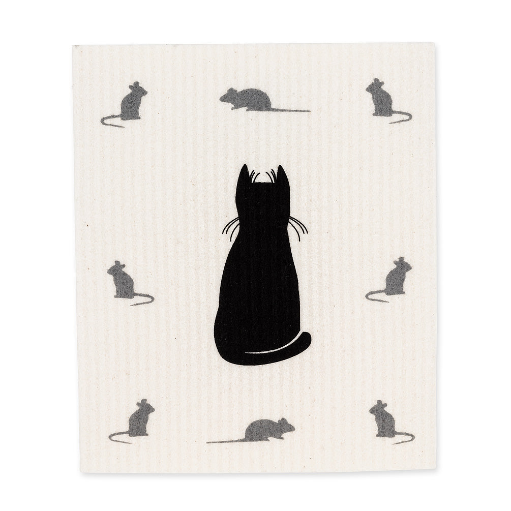 Swedish Cloth - Cat & Mice