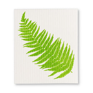 Swedish Cloth - White Fern