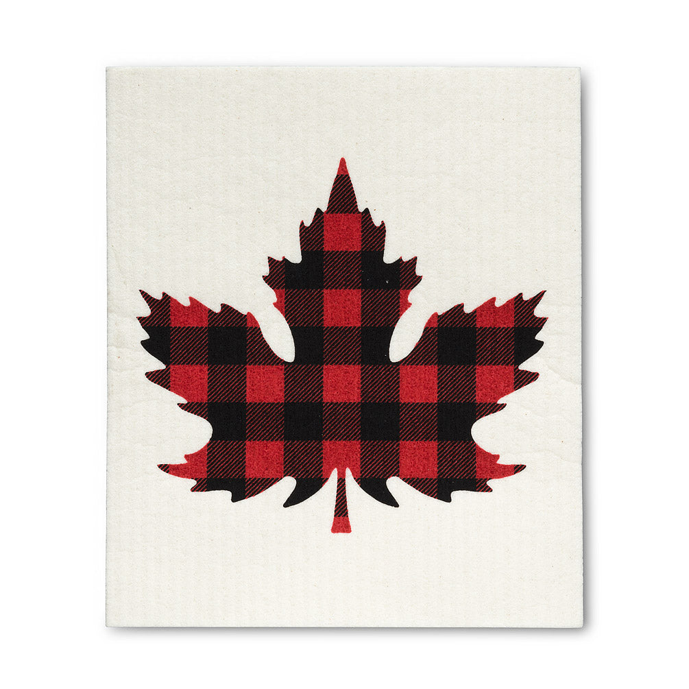 Swedish Cloth - Buffalo Maple Leaf