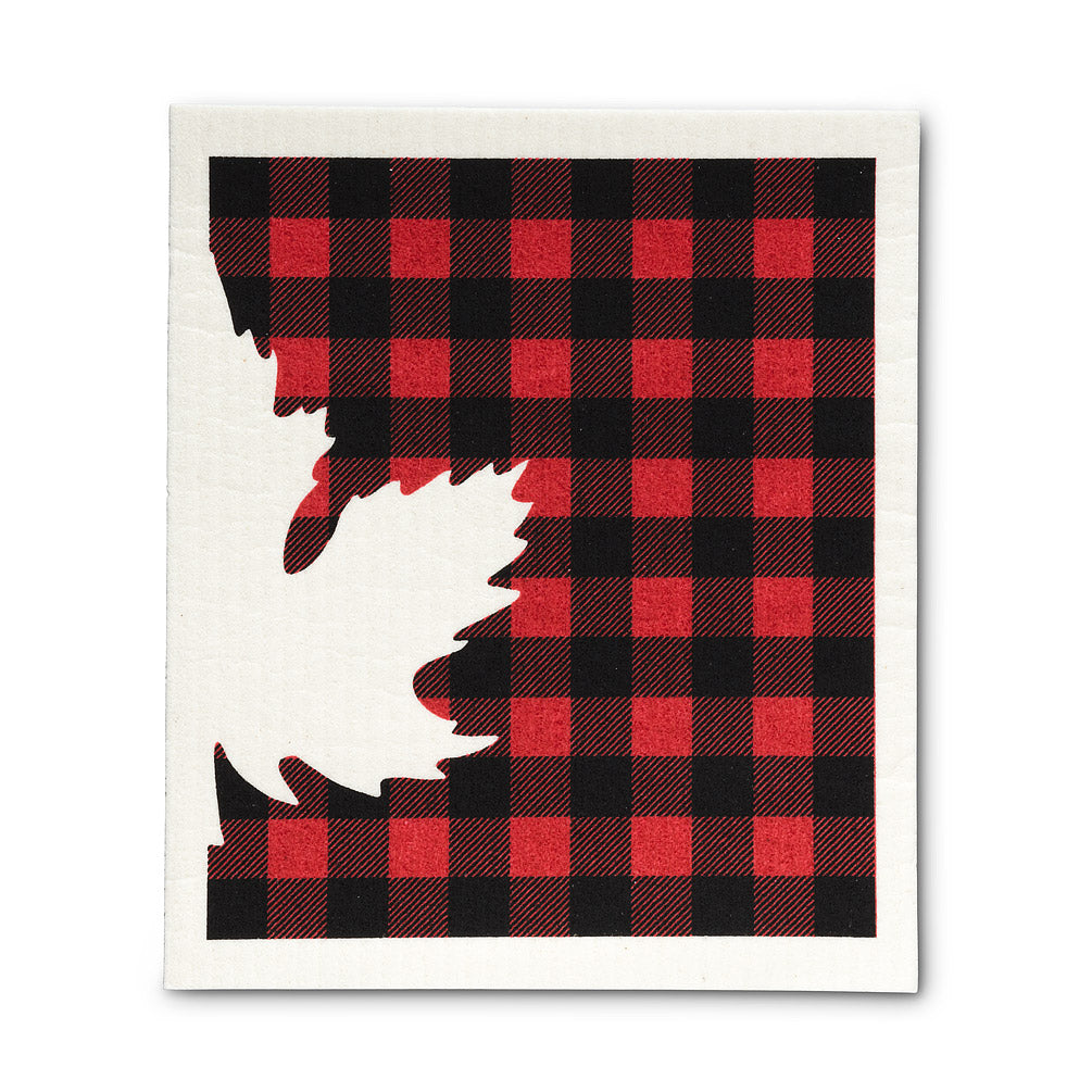 Swedish Cloth - White Maple Leaf