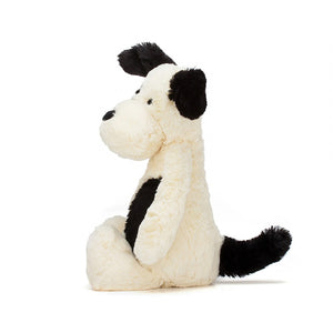 Jellycat Plush - Bashful Puppy Blk|Crm Sm