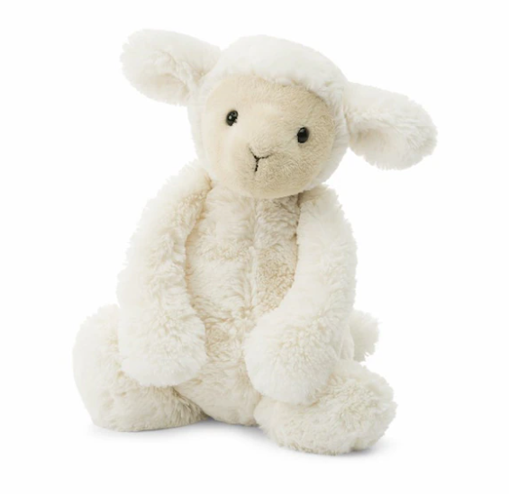 Jellycat Plush - Bashful Lamb Crm Md