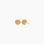 Load image into Gallery viewer, H&amp;B Sparkle Bezel Stud Earrings - 8mm
