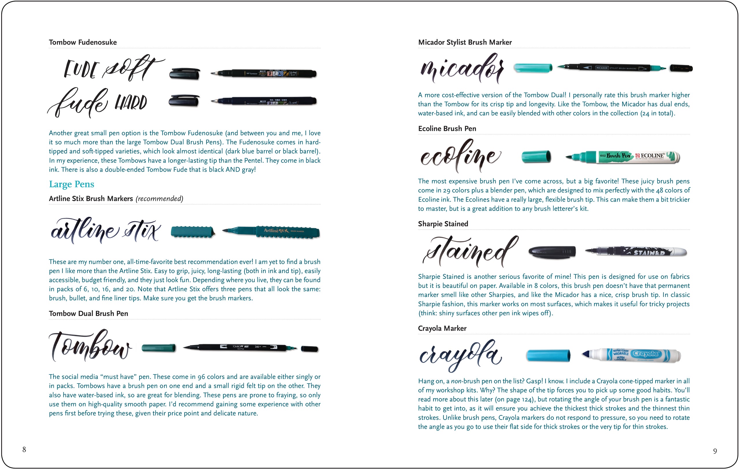 Brush Lettering - A to Z