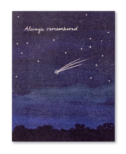 Sympathy Card - Always Remembered