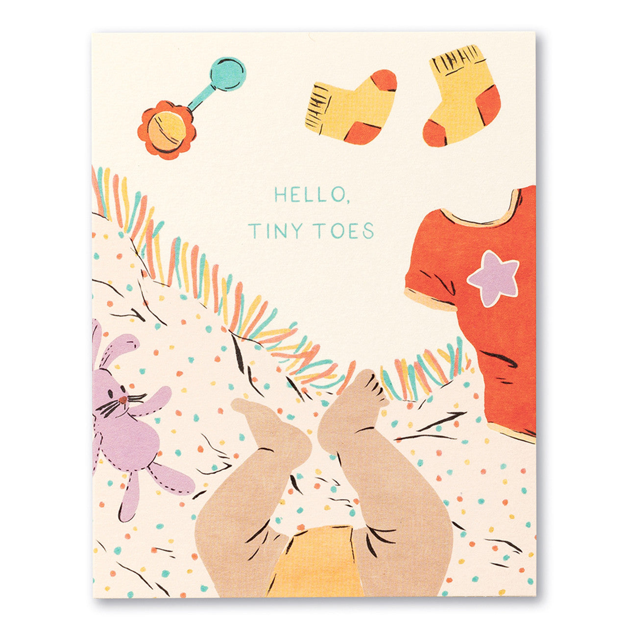 Baby Card - Hello, Tiny Toes